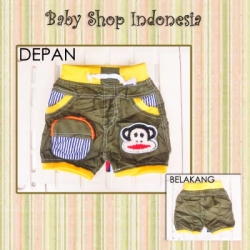 large LS027 Celana Pendek Katun Paul nd Frank 55 Hijau copy